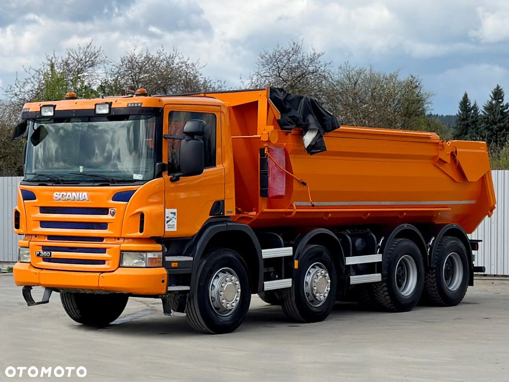 Scania P360 * WYWROTKA* 8x4 * STAN BDB! - 2