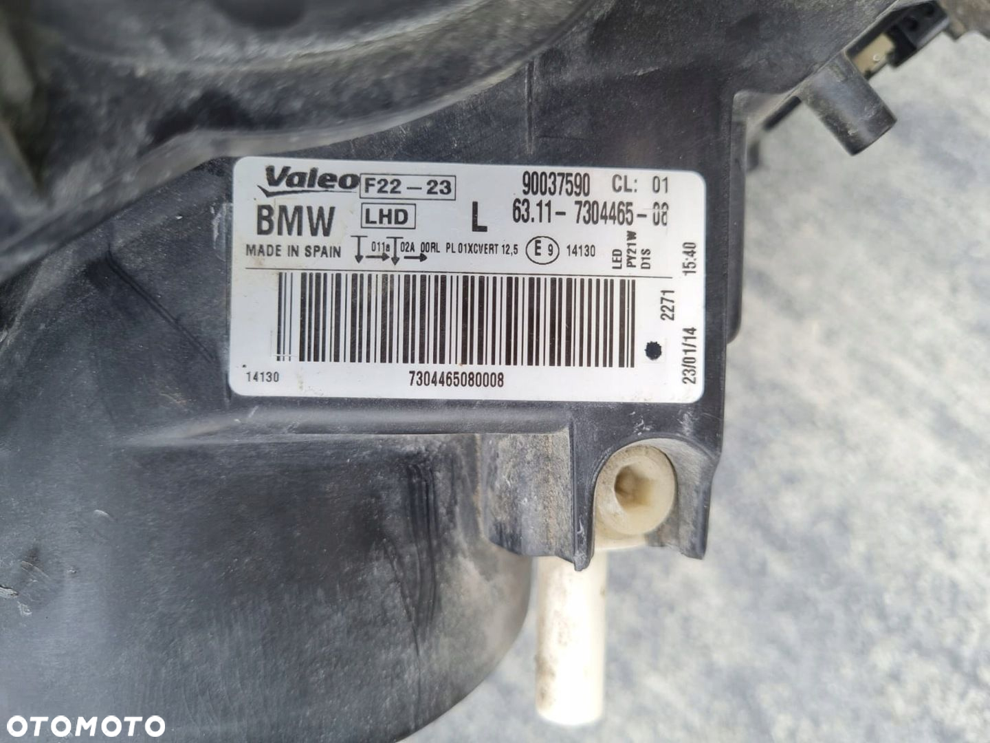 BMW 2 F22 F23 M2 F87 COUPE CABRIO lewa przód Bi Xenon Dynamic Led 7304465 - 12
