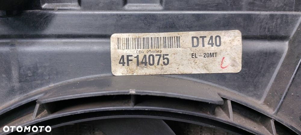 CHŁODNICA WODY + WENTYLATOR KIA CERATO I 2.0 CRDI D4EA 112KM - 5