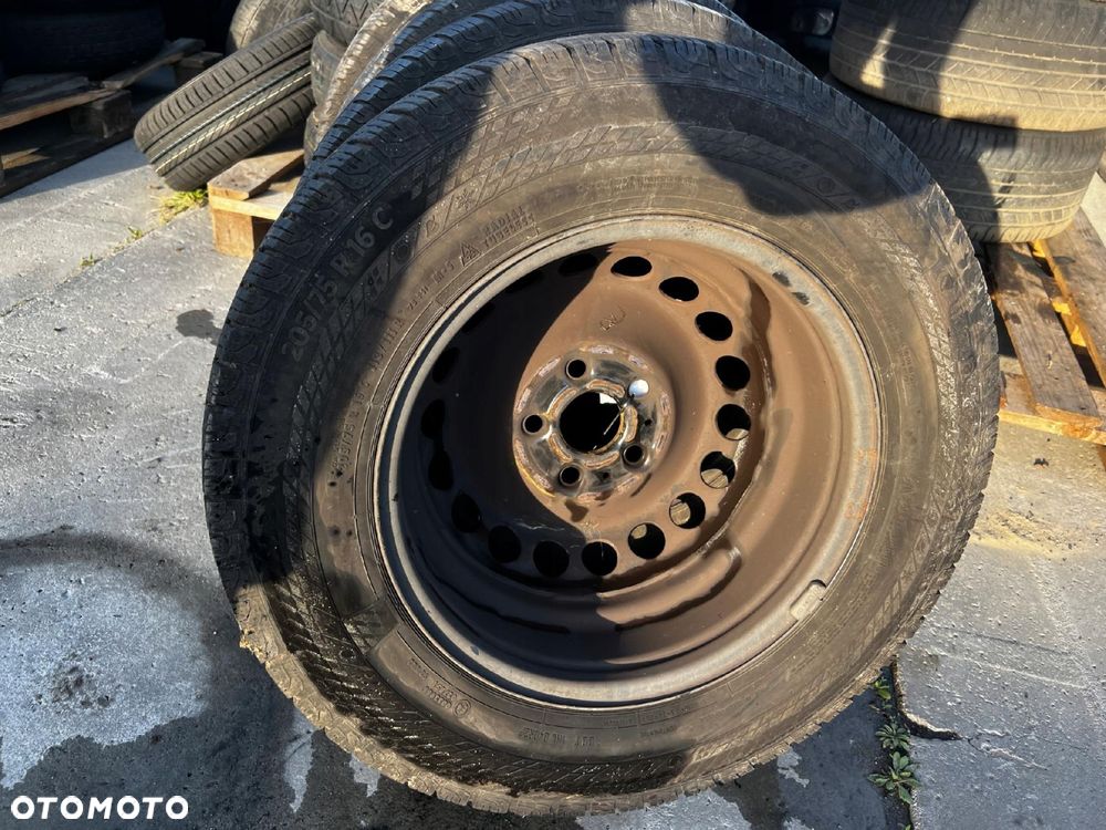 KOŁA FELGI OPONY CAŁOROCZNE VW CRAFTER II MAN TGE 205/75 R16C - 16