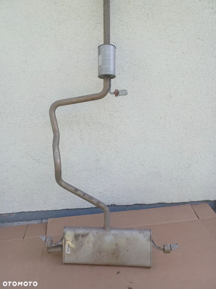 TŁUMIK KOŃCOWY ŚRODKOWY VW GOLF VII 1.2 TSI - 1