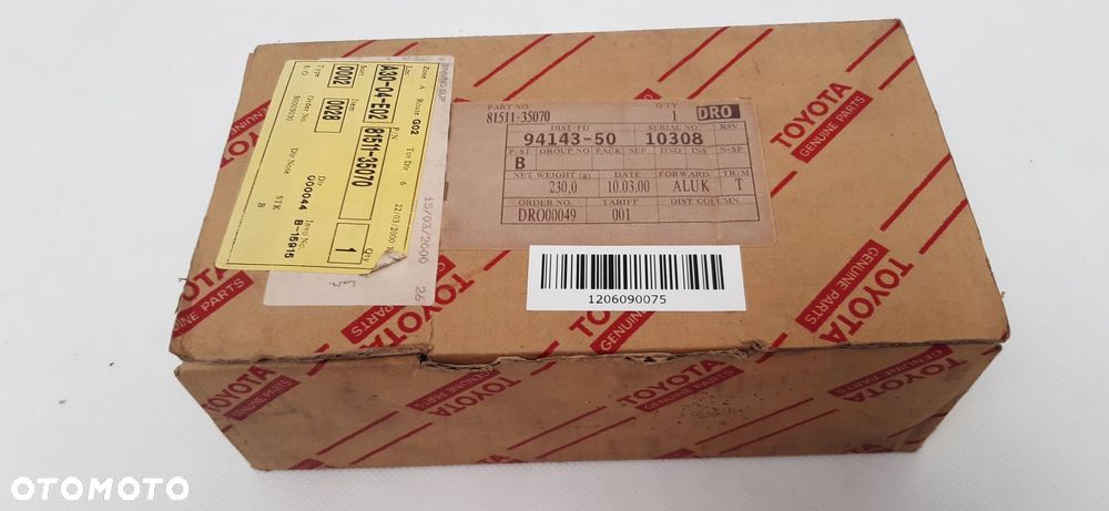 TOYOTA 4RUNNER I KIERUNKOWSKAZ ZDERZAKA PRAWY 81511-35070 - 6