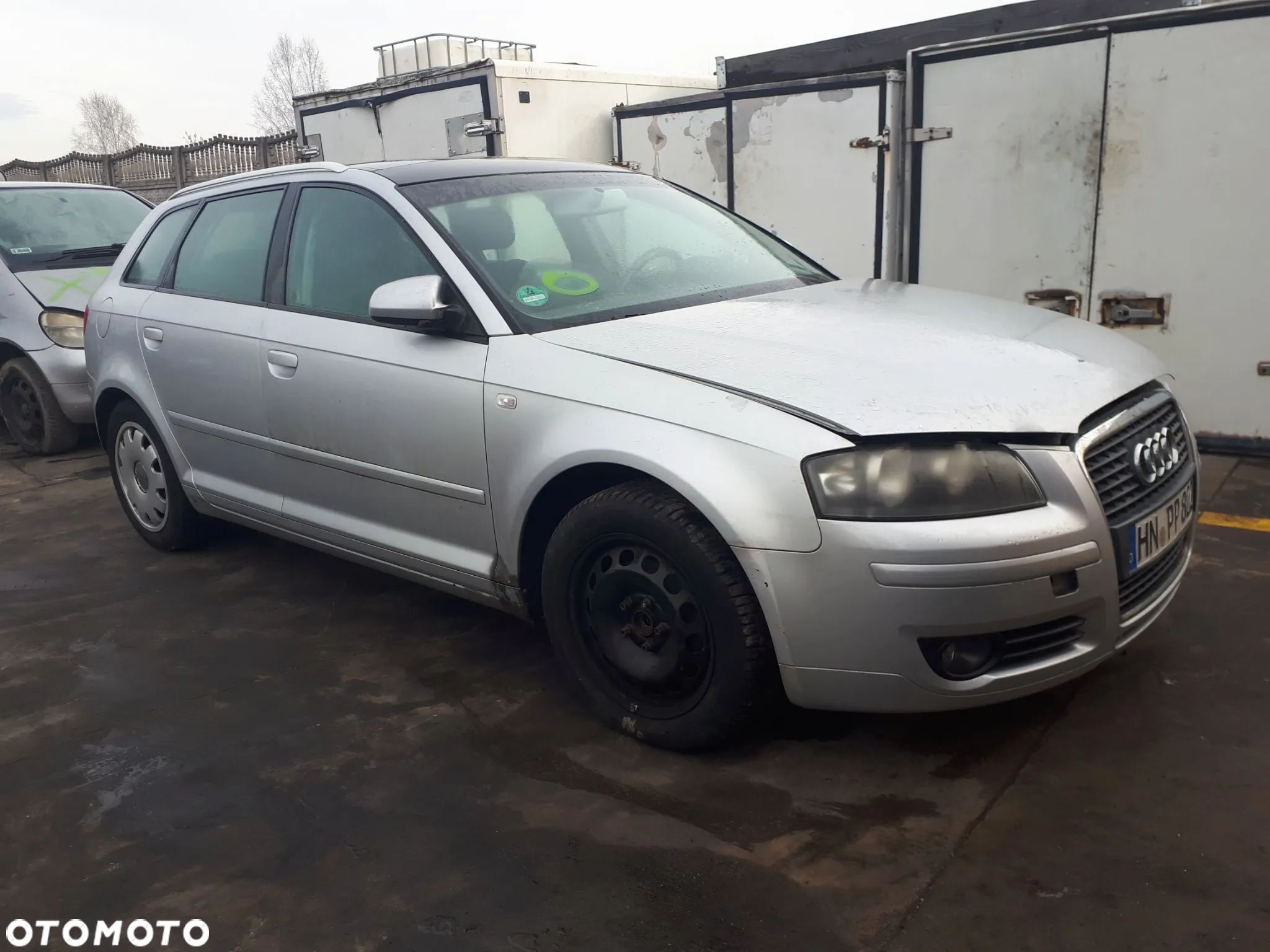 AUDI A3 8P SPORTBACK 04-08 MASKA PRZÓD PRZEDNIA LY7W - 1