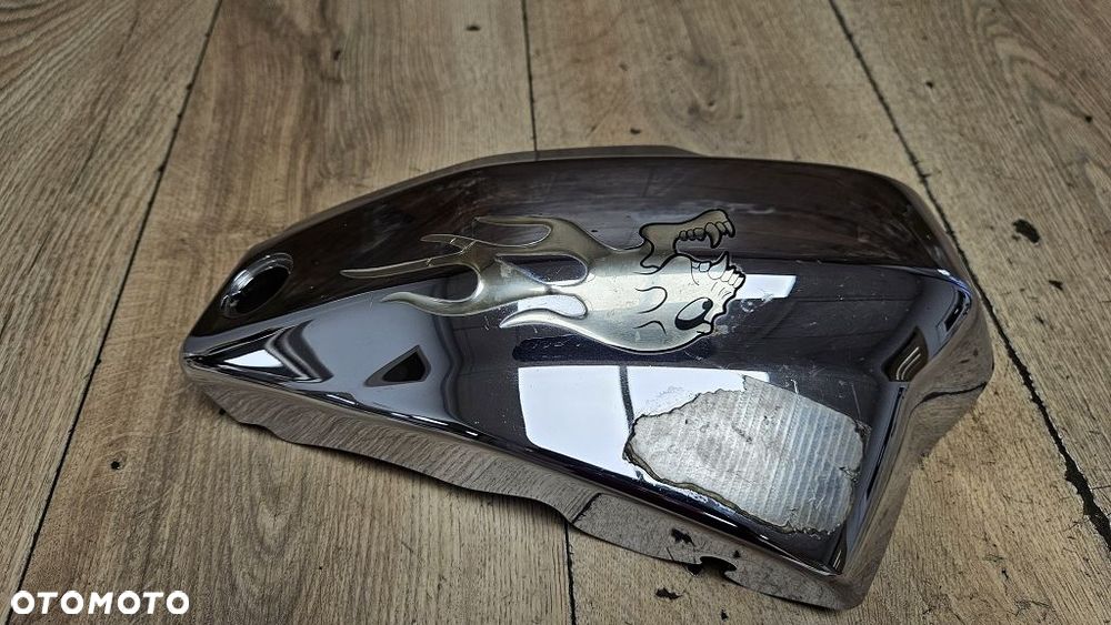 Boczek lewy chrom Yamaha XVS1100 Drag Star - 3