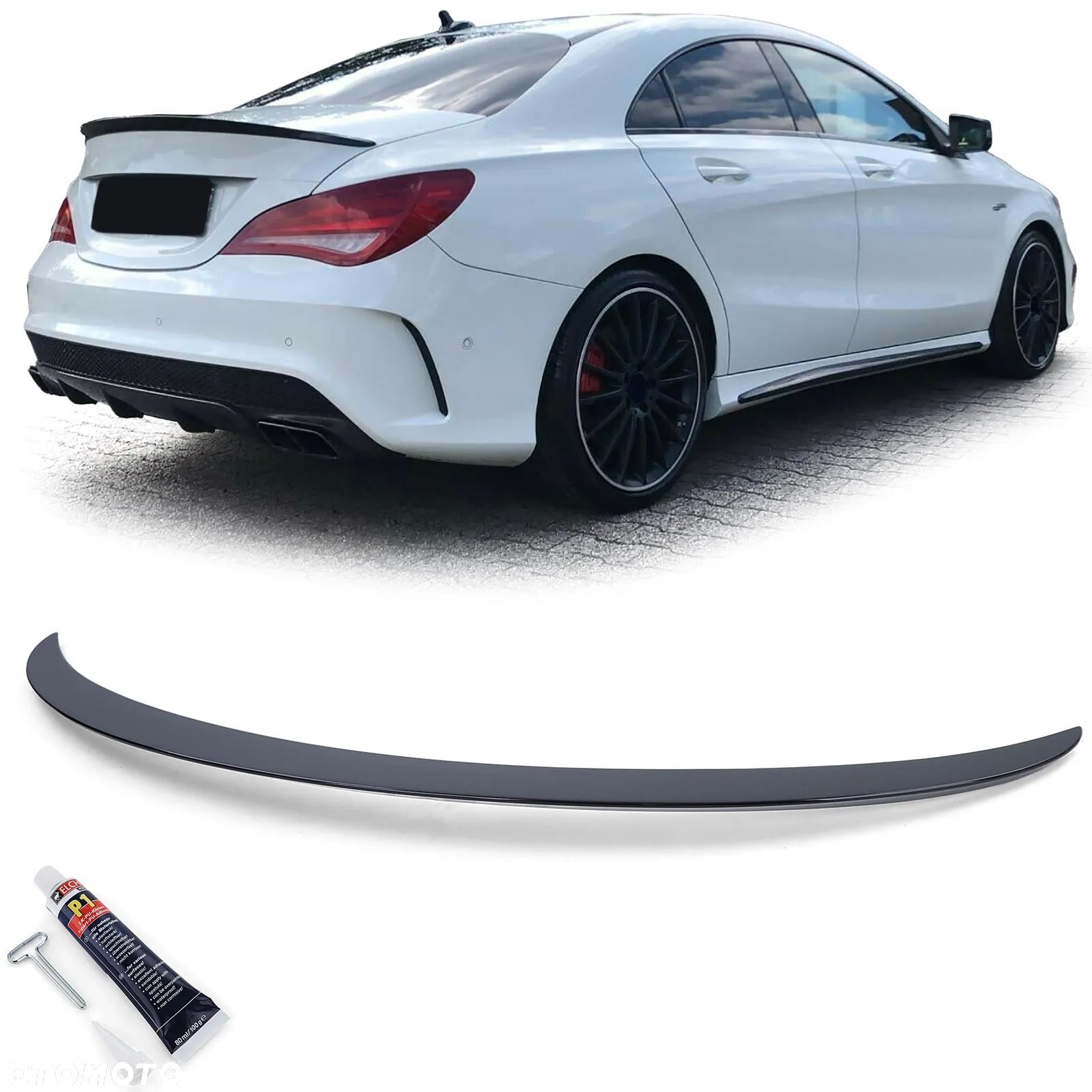 SPOILER LOTKA BAGAŻNIKA MERCEDES CLA AMG W117 - 1