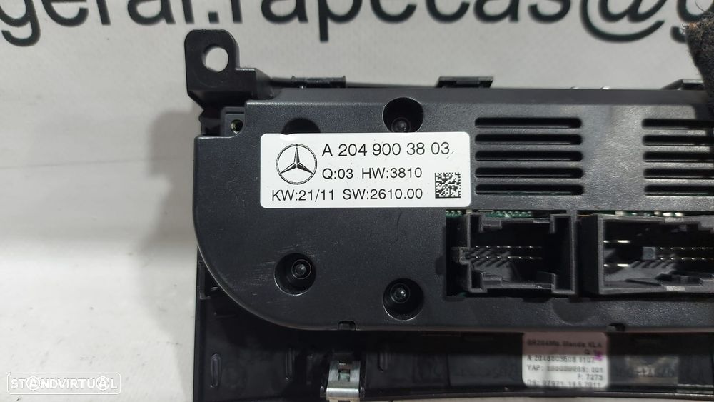 Comando Sofagem Mercedes W204 A2049003803 Original - 3