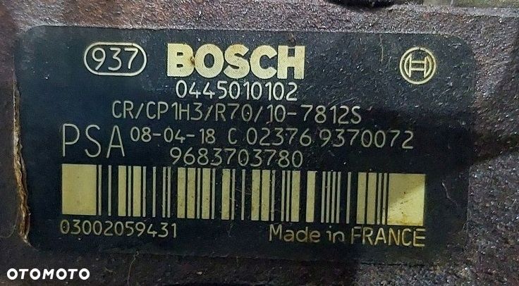 pompa wtryskowa ford focus mk2 volvo 1.6 tdci 9683703780 - 6