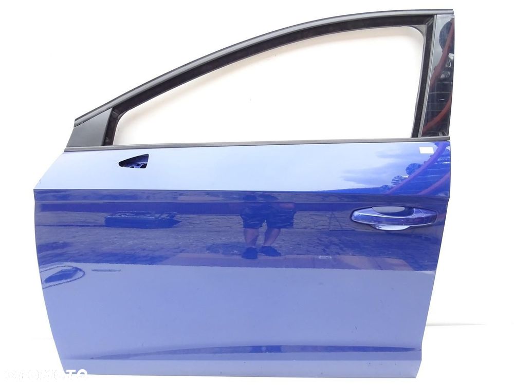 DRZWI LEWY PRZÓD LEWE PRZEDNIE LW5L SEAT LEON III 5F 12-16r 5D 5 DRZWI - 1