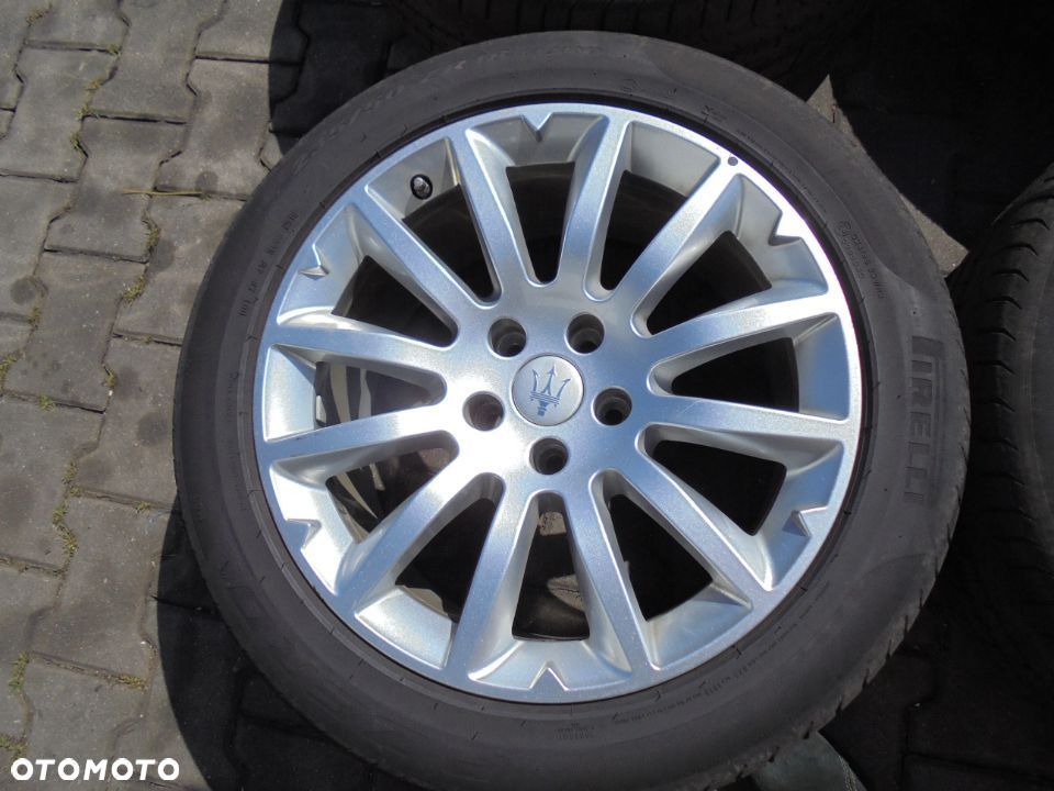 KOŁA KPL Z ALUFELGAMI MASERATI 235/50/r18 pirelli p zero - 3