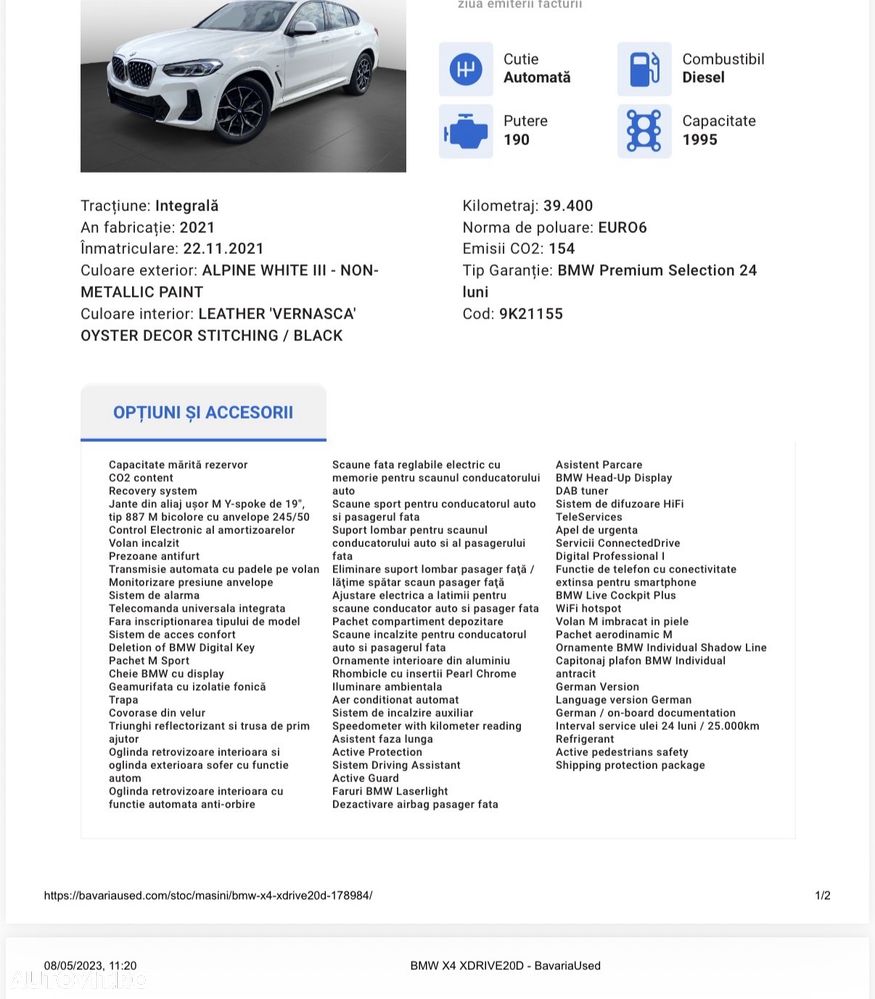 BMW X4 xDrive20d Aut. - 4