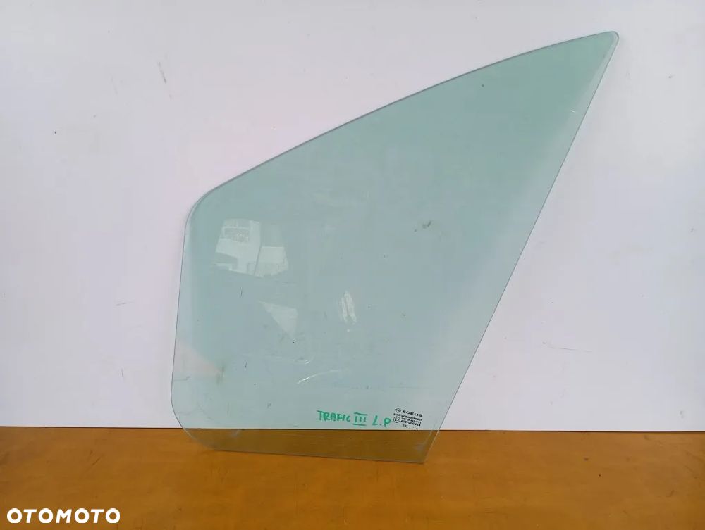 Szyba Drzwi Przednia Lewa Przód Trójkątna Renault Trafic III Opel Vivaro B Fiat Talento 2020r - 1