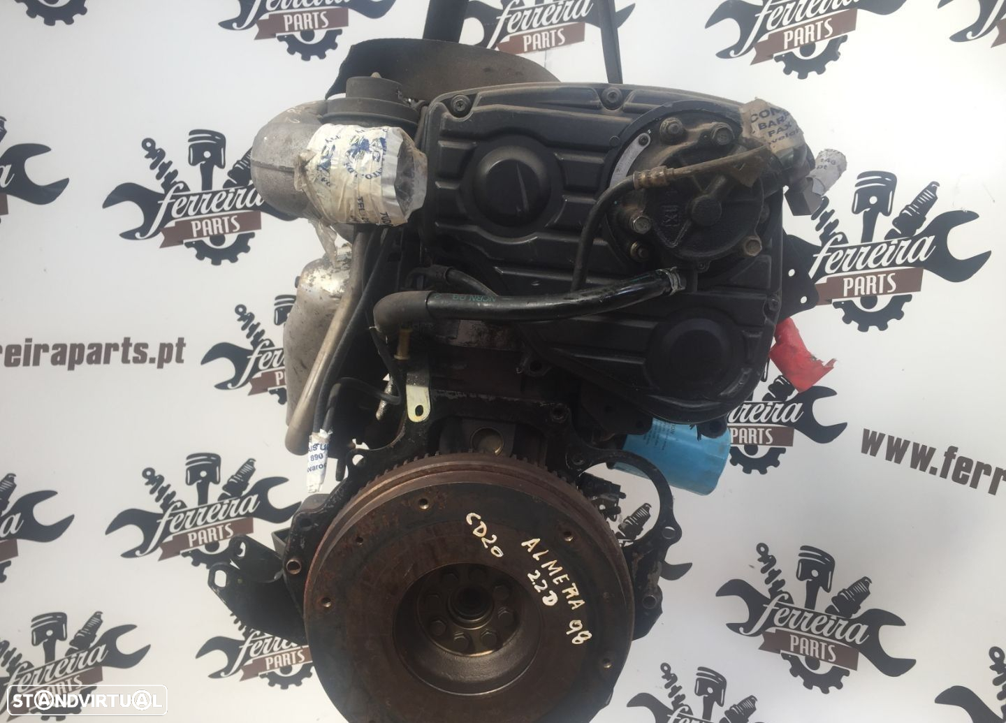 Motor Nissan Almera 2.0D REF: CD20 - 4