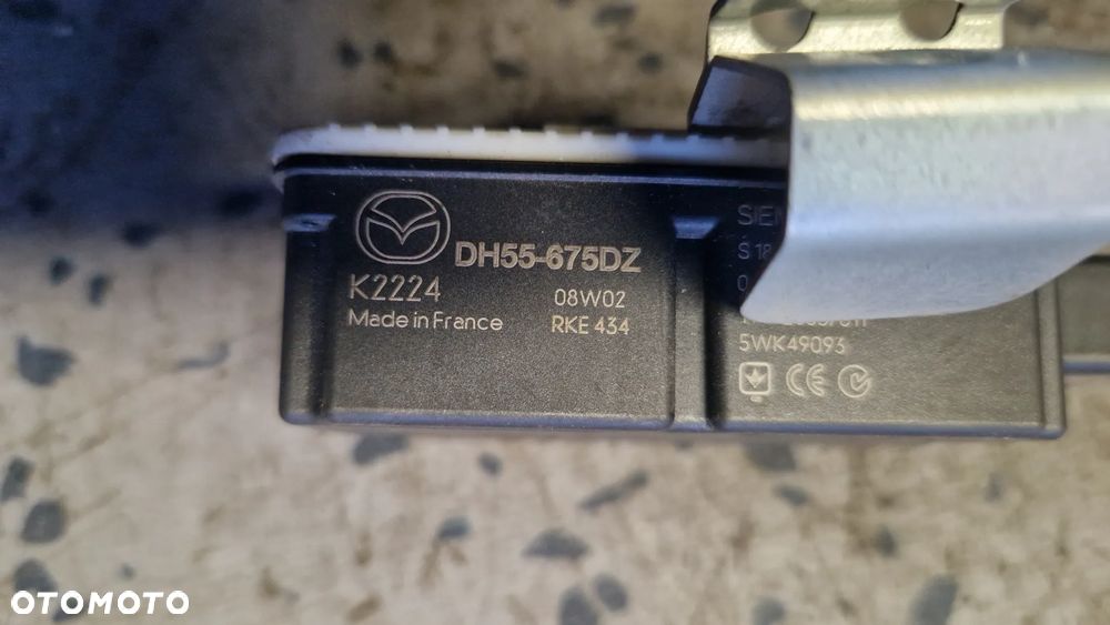 MAZDA 6 GH MODUŁ STEROWANIA KLUCZYKA DH55-675DZ - 3