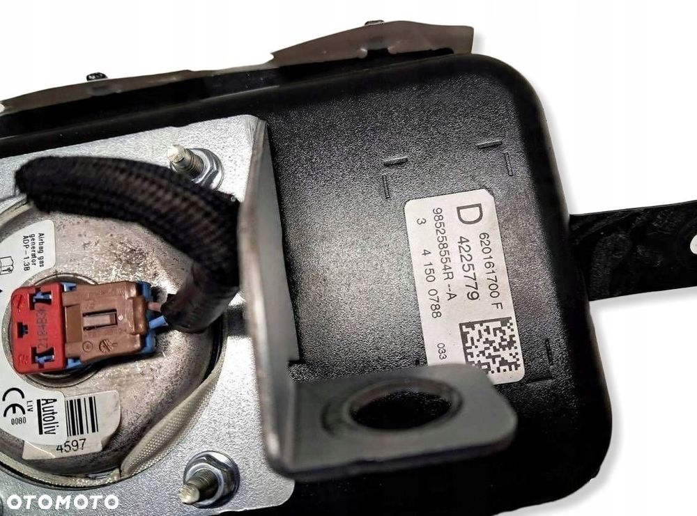 renault clio iv poduszki powietrzne airbag pasy komplet demontaż - 8