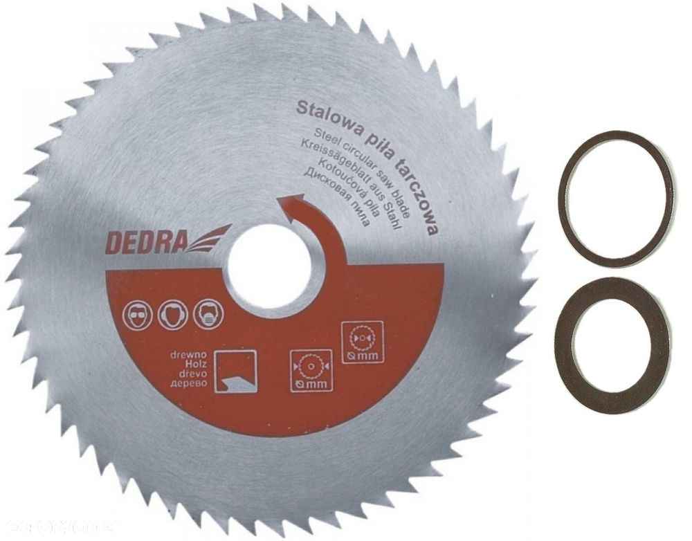 Piła tarczowa do drewna 100z śr.400x30mm dedra H400100 - 3