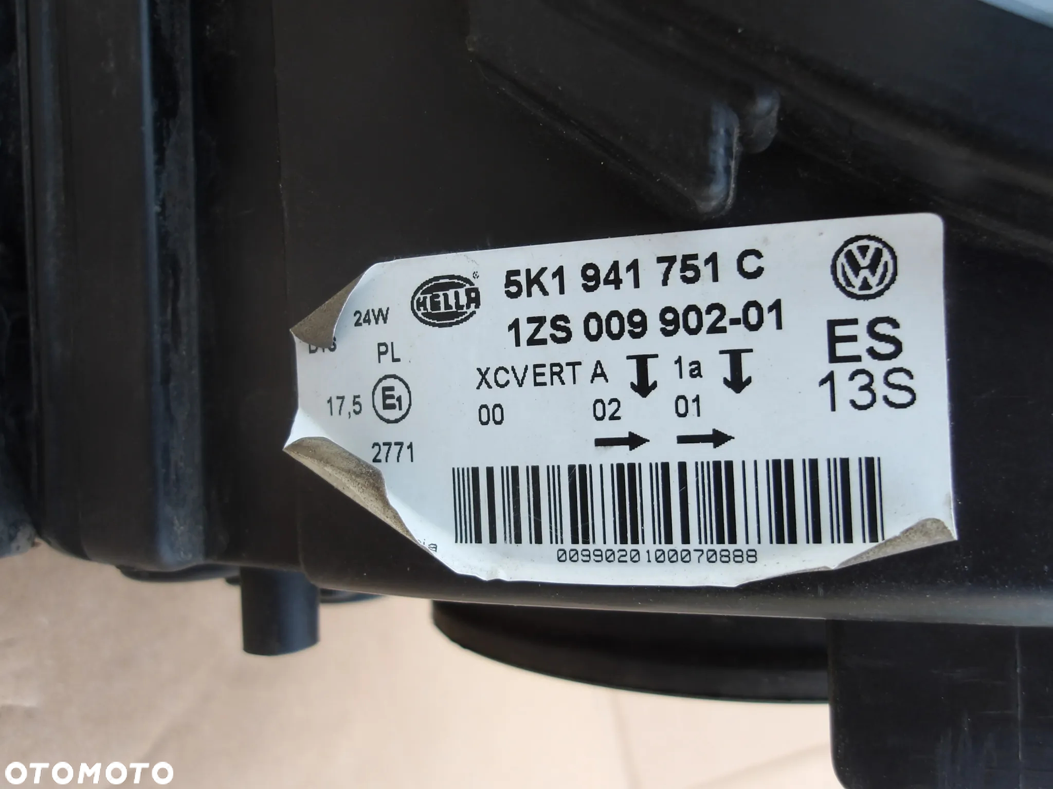 ZDERZAK PRZEDNI PRZOD VW GOLF VI KOMBI 1K9 - 31