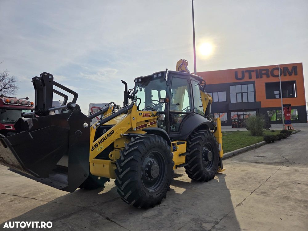 New Holland ROTI EGALE, 89kW-120CP, BRAT extensibil adanc sapare 6m, Powershift, cupa mulfufntionala 4x1 cu FURCI, Anvelope Michelin, Aer conditionat, Cutie automata, Radio, Certificat CE, garantie 1 an, posibilitate leasing 4 ani, PROMOTIE 86.900 EUR+Tva - 8