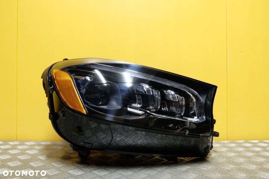 MERCEDES GLS X167 2019 - REFLEKTOR LAMPA MULTIBEAM LED PRAWA USA - 1