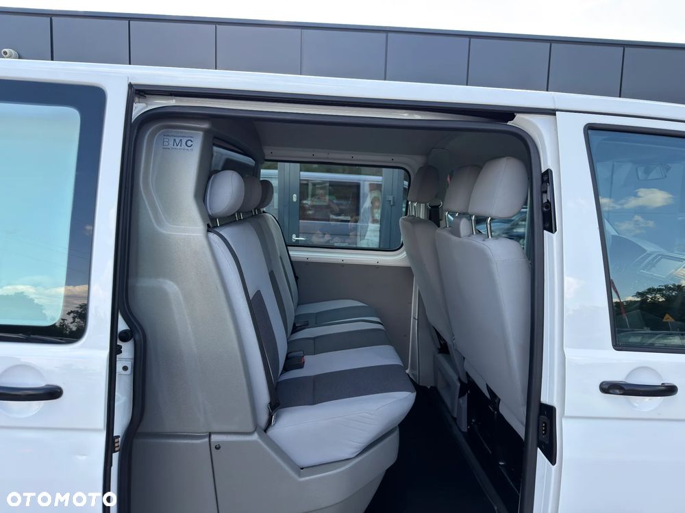 Volkswagen Transporter 2.0 TDI LIFT Brygadówka LONG L2H1 Długi 6os Kamera Cofania - 26