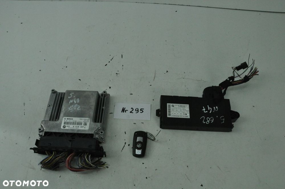 Bmw E82 Komputer Zestaw Startowy 1.8D N47 Nr 295 - 1