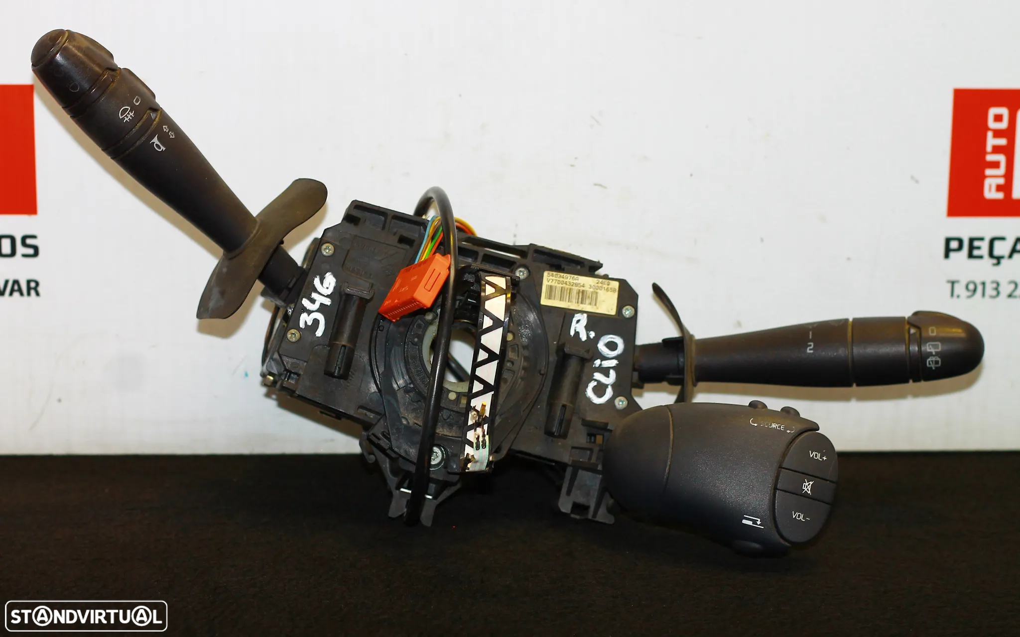 FITA DE AIRBAG C/COMUTADORES RENAULT CLIO - 2