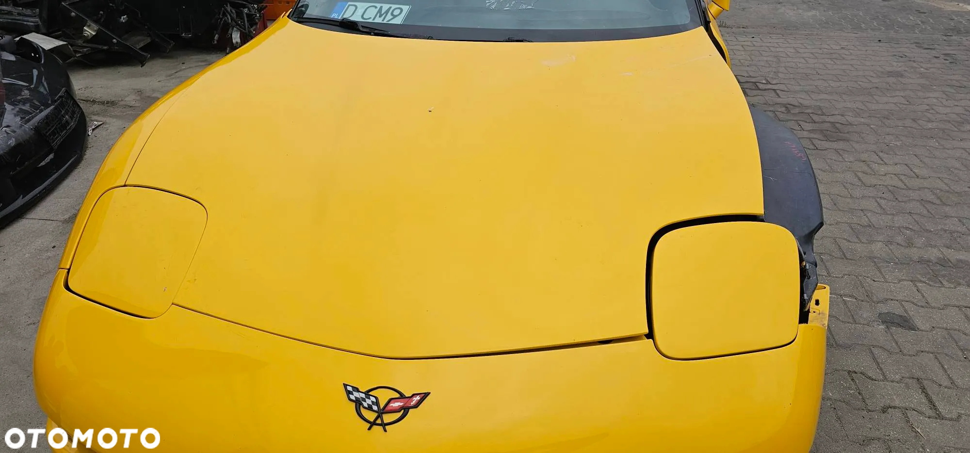 Maska przednia przód Chevrolet Corvette C5 2001 - 4