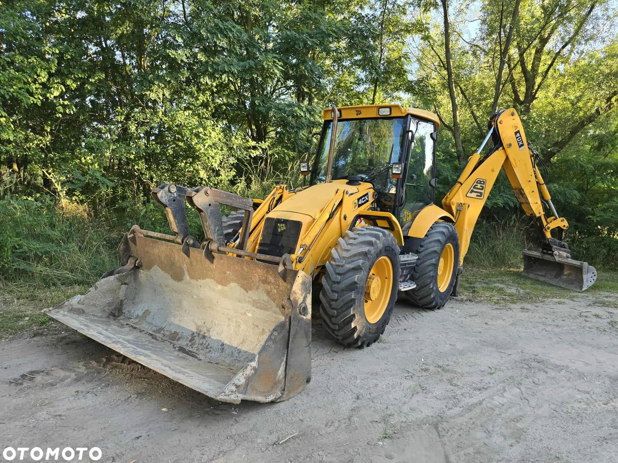 JCB 4CX JOYSTICK HYDRO PRZESUW SALON PL - 8