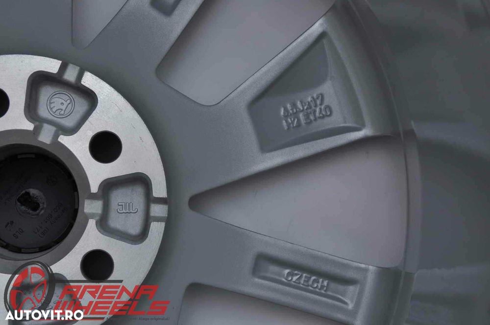 Jante Noi 17 inch Originale Skoda Kamiq Scala R17 - 8