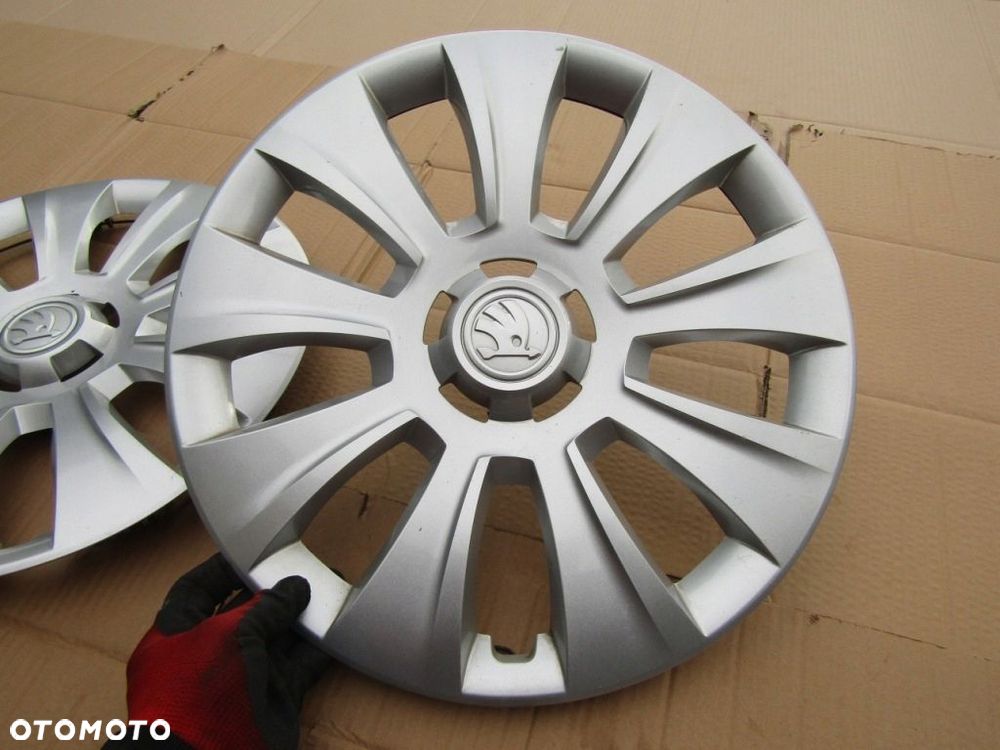 4x Kołpaki 16 Skoda Fabia Octavia I II III IV Kamiq Karoq Scala Superb Yeti - 14