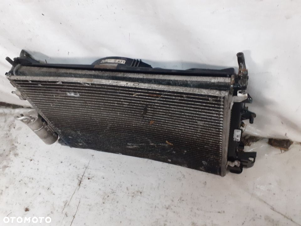Chłodnica Wody wentylator Opel Vectra C Lift 1.8 Benzyna komplet - 5