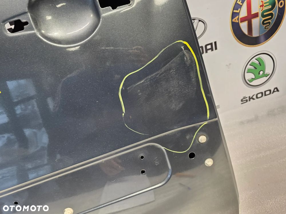 PEUGEOT PARTNER 3 III / CITROEN BERLINGO 08-15 PRAWE DRZWI TYLNE TYLNIE TYŁ PRZESUWNE , NR AUKCJI KL45 - 4