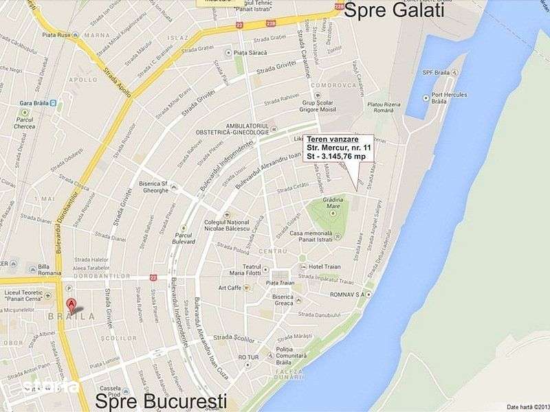 Vindem teren central Braila. Comision Zero!! - Imagine principală: 3/4