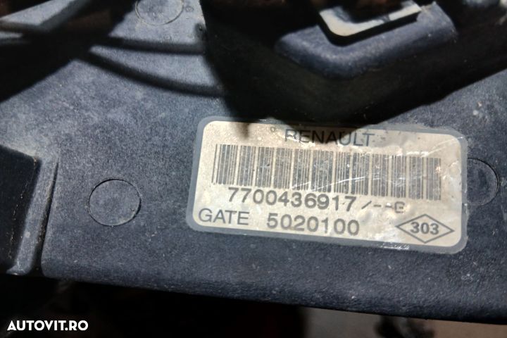 Electroventilator / Ventilator racire motor / AC 7700436917 770043691 - 5