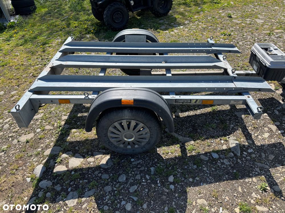 Brenderup LAWETA 3 Motocykle LEKKA DMC 750 KG Solidna - 10