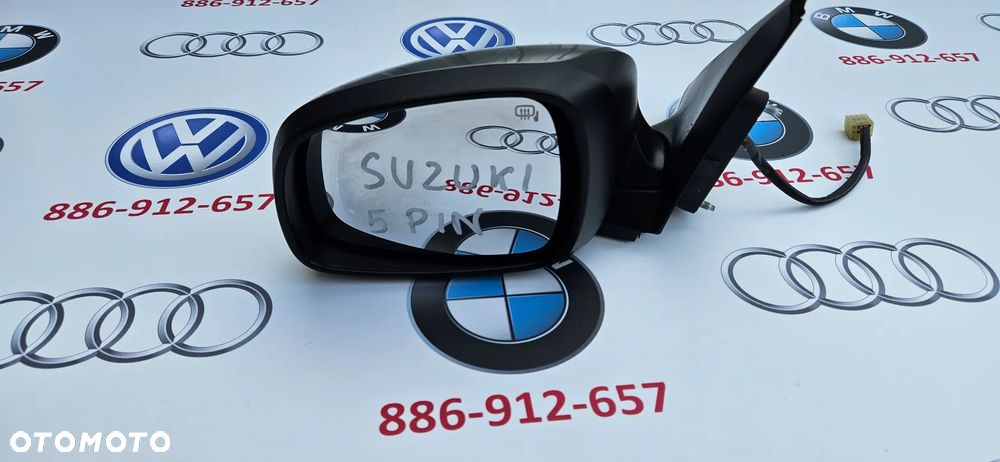 Lusterko Zewnętrzne Lewe Lusterko Kierowcy 84702-62JB0 SUZUKI SWIFT III MK6 2005-2010 5 PIN ZCD - 2