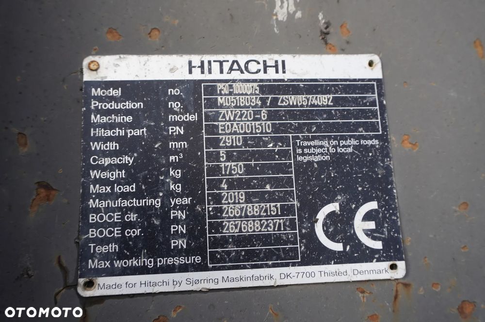 Hitachi ZW220 / 2 łyżki / Ładowarka przegubowa_241155 - 17