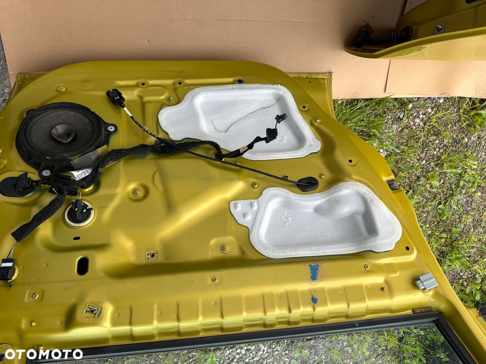 SMART 453  FORFOUR drzwi lewe czarne zlote szyba zamek podnośnik - 7