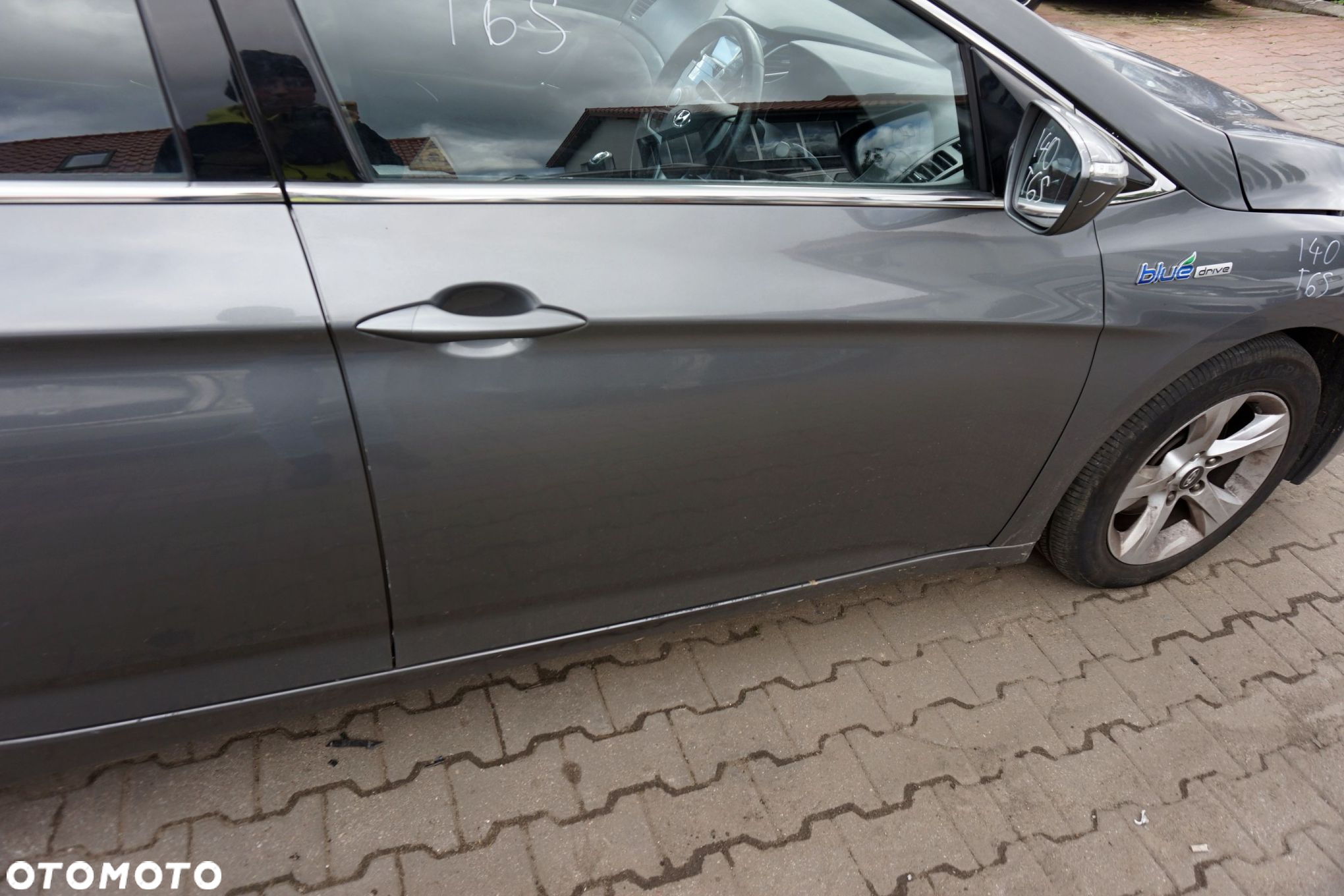 DRZWI PRZEDNIE PRAWE I40 VF KOMBI T6S  SZARY HYUNDAI 2011-2014 - 2