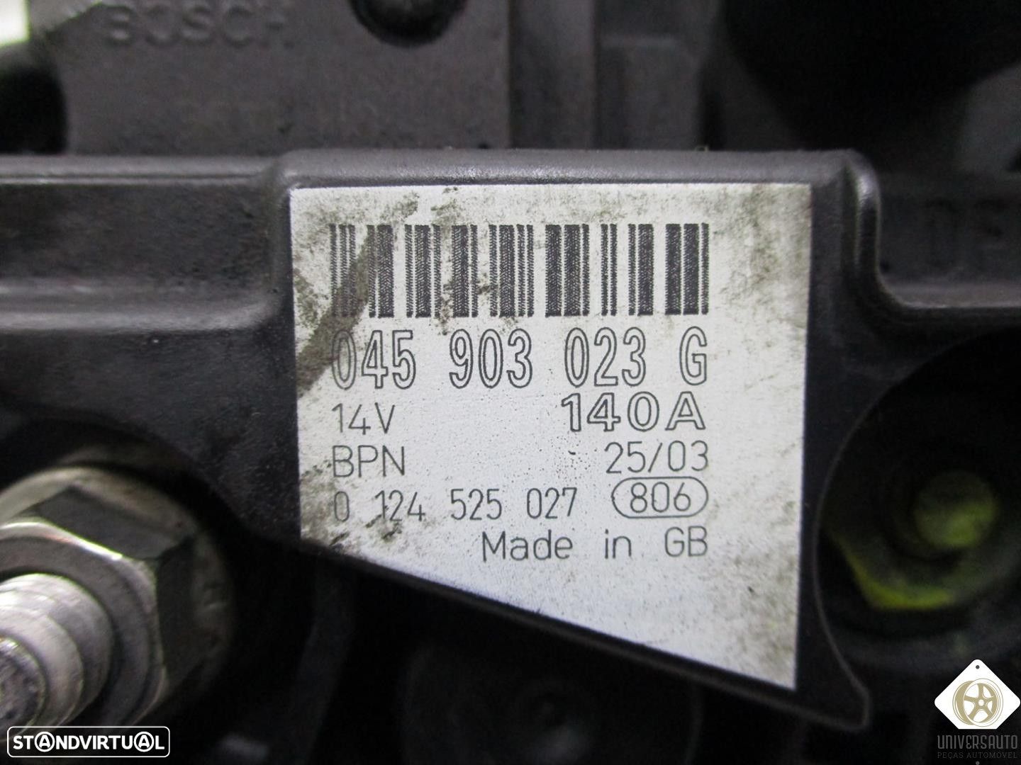ALTERNADOR AUDI A2 2003 - 1