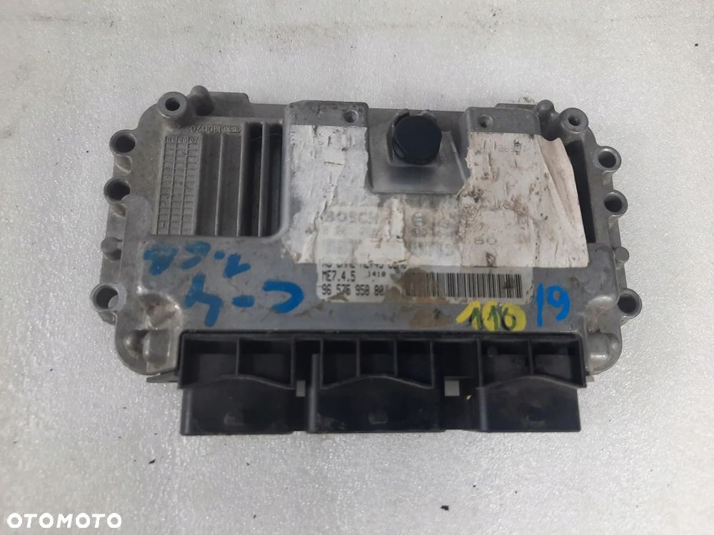 KOMPUTER STEROWNIK SILNIKA CITROEN C4 9657595880 - 1
