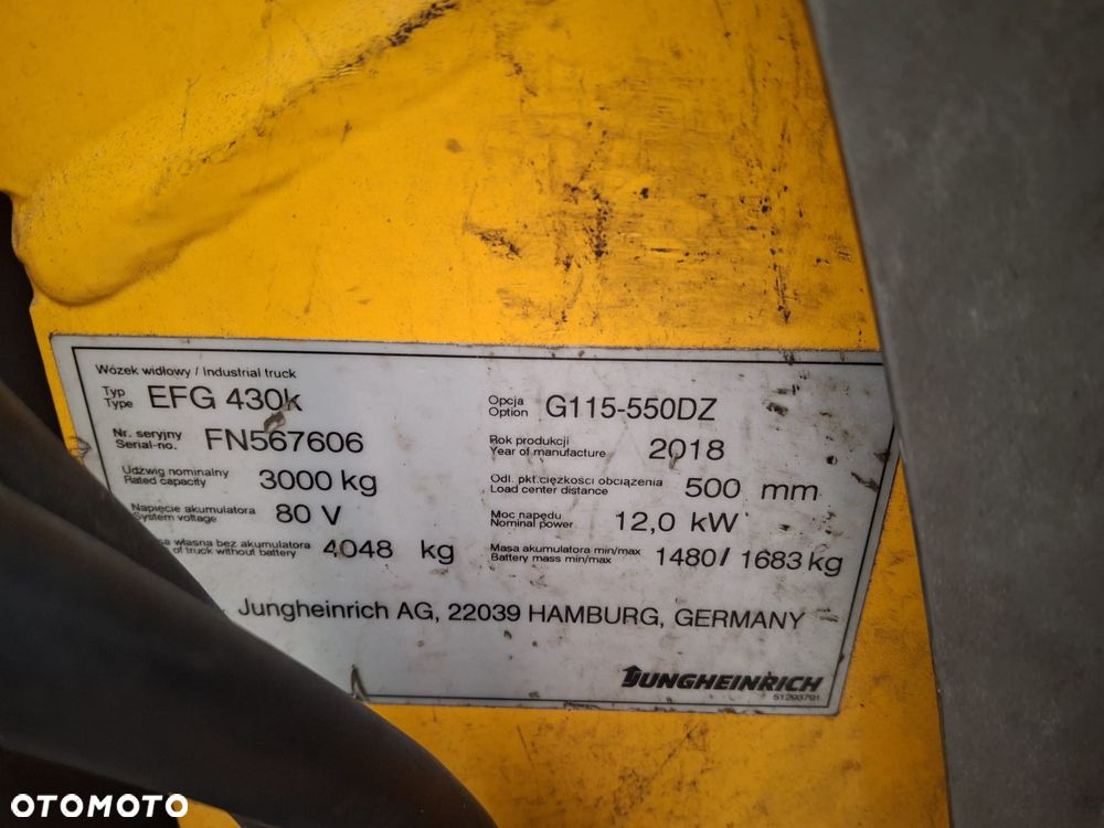 Jungheinrich EFG430k - 8