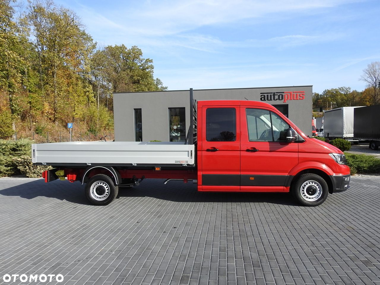 Volkswagen CRAFTER SKRZYNIA PODWÓJNA KABINA DOKA 7 MIEJSC KLIMATYZACJA  140KM - 8