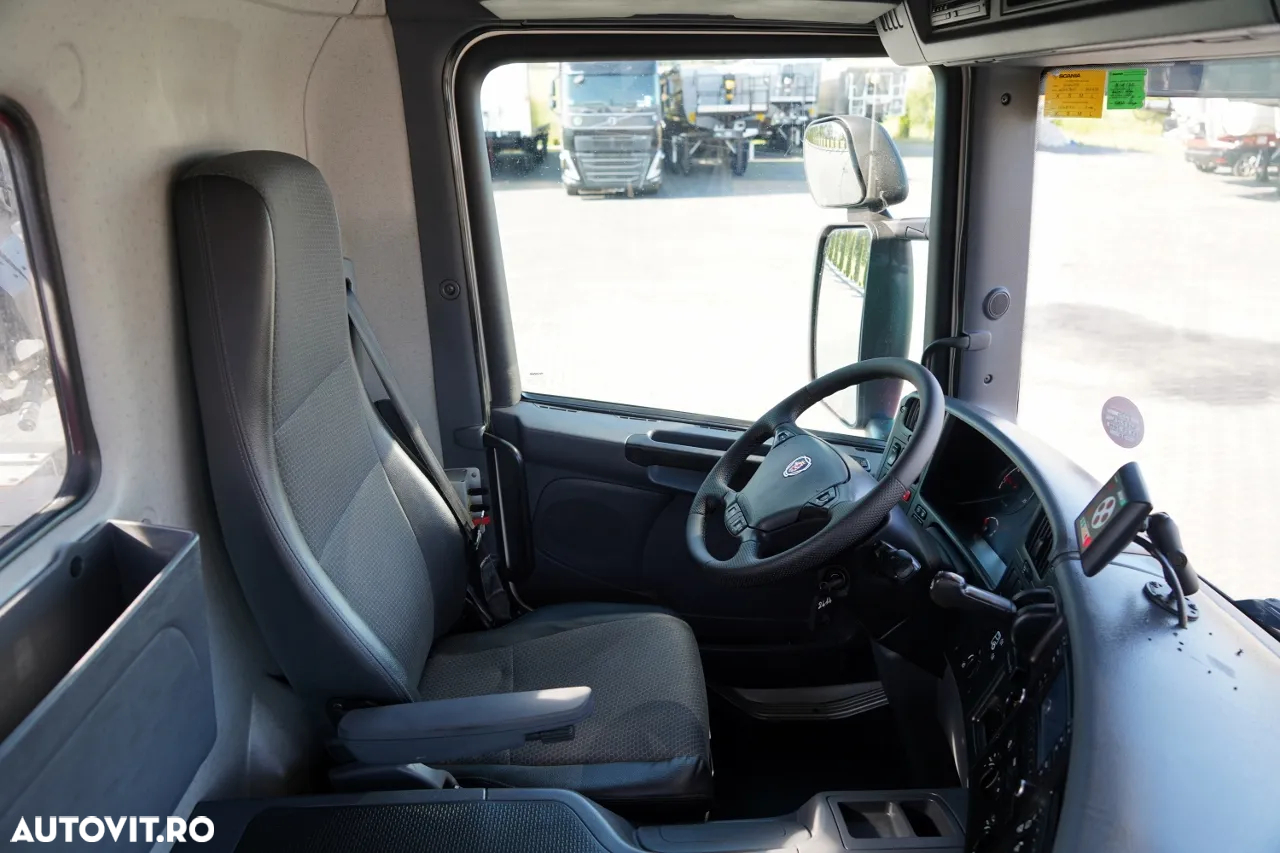Scania P 280 / 4X2 / CILINDRU BASCUNĂ / + HMF 635 HDS / CAPACITATE DE RIDICARE 1.500 KG / EXTENSIE MAXIMĂ 7 M / RADIOCOMANDĂ / EURO 6 - 31