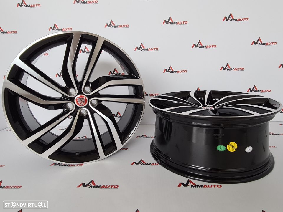 Jantes Jaguar XF Preto Polido 20 - 3