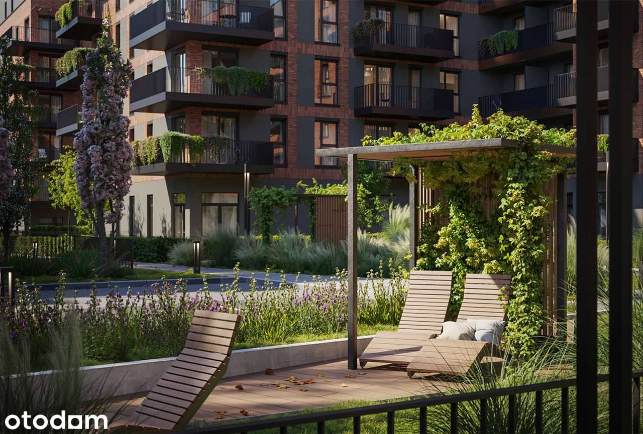 2-pokojowe mieszkanie 45m2 + loggia