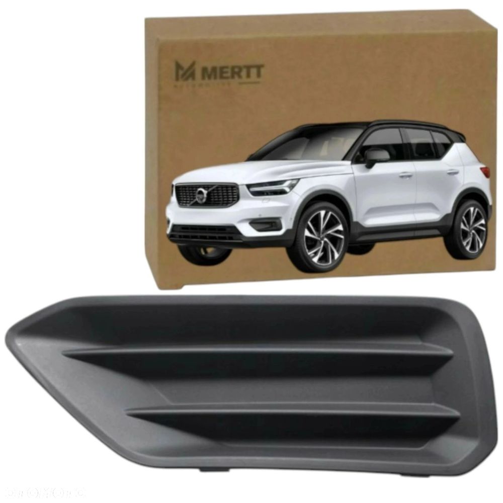 PRZED LIFT PRAWA LEWA KRATKA ATRAPA BOK ZDERZAKA VOLVO XC40 18-22 KOMPLET - 2