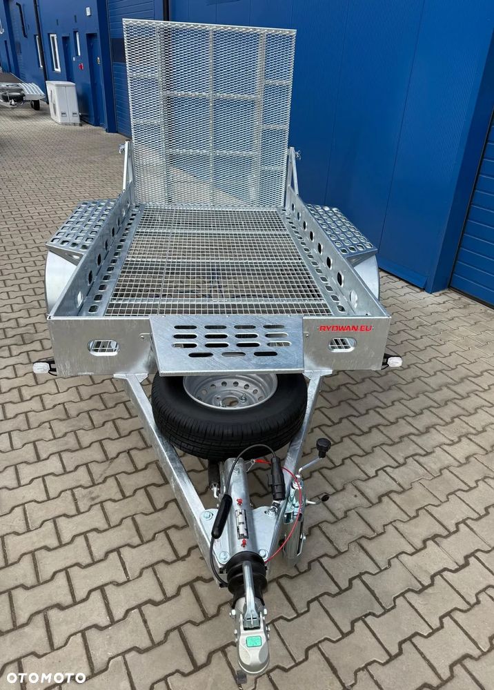 Rydwan przyczepa do transportu mini koparki, minikoparki, - 3