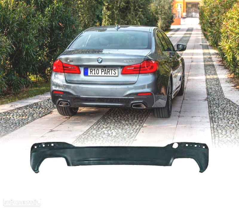 DIFUSOR TRASEIRO BMW G30 LOOK M - 1