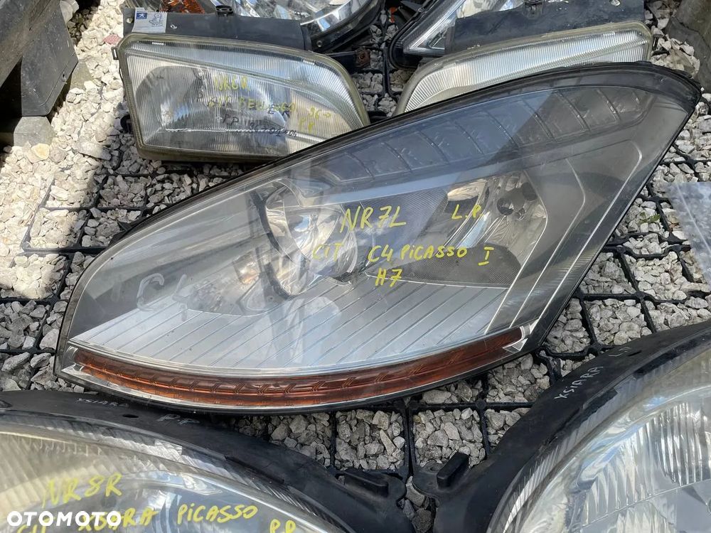CITROEN REFLEKTOR REFLEKTORY LEWE PRAWE CITROEN LAMPA LAMPY - 7