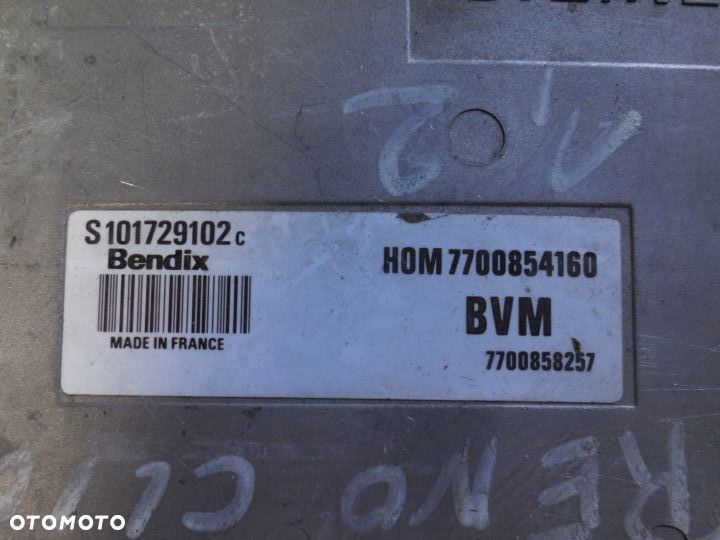 KOMPUTER RENAULT S101729102C 7700854160 POSIADAM DWIE SZTUKI - 4